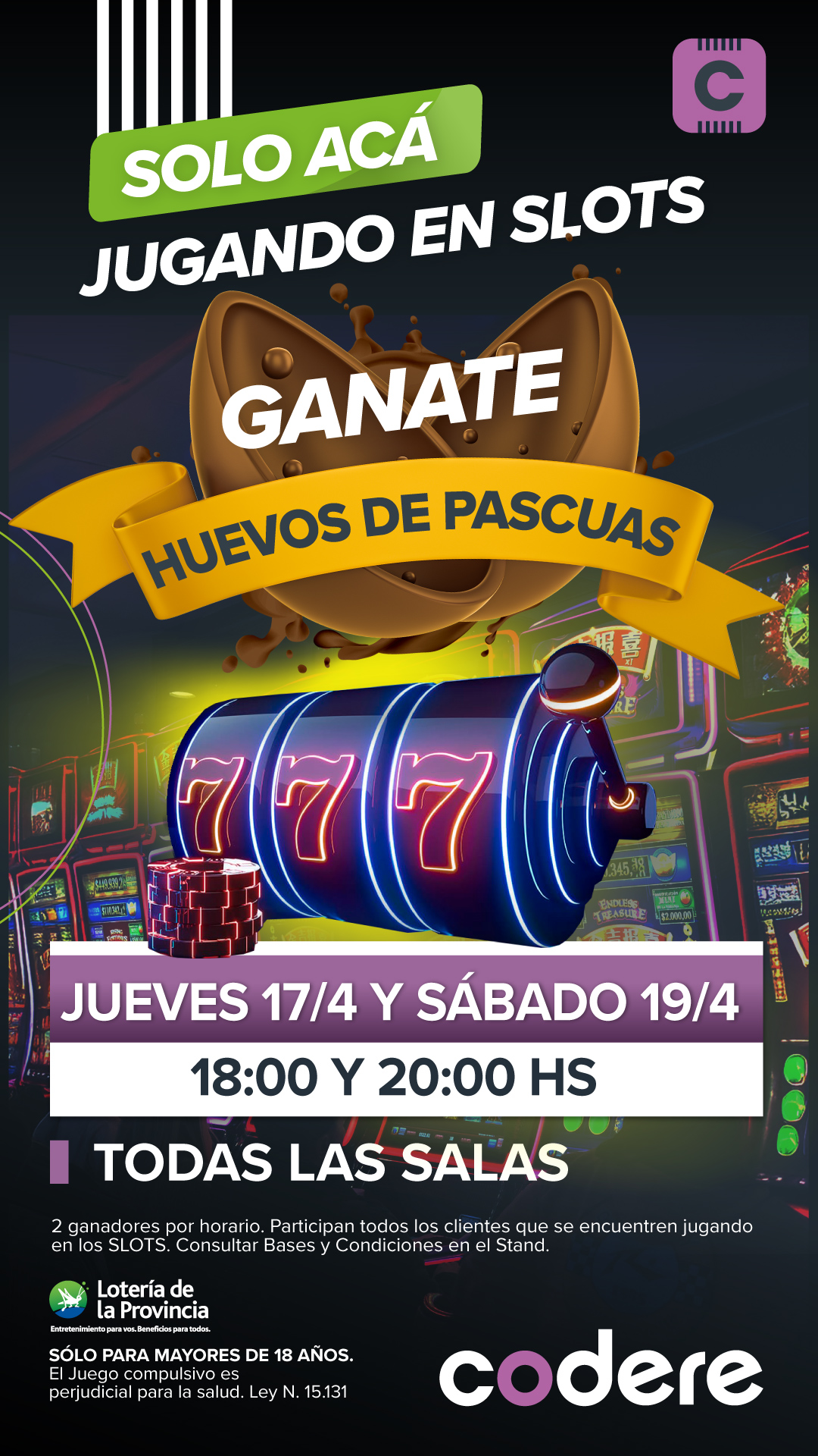 Sorteo Jugando en Slots