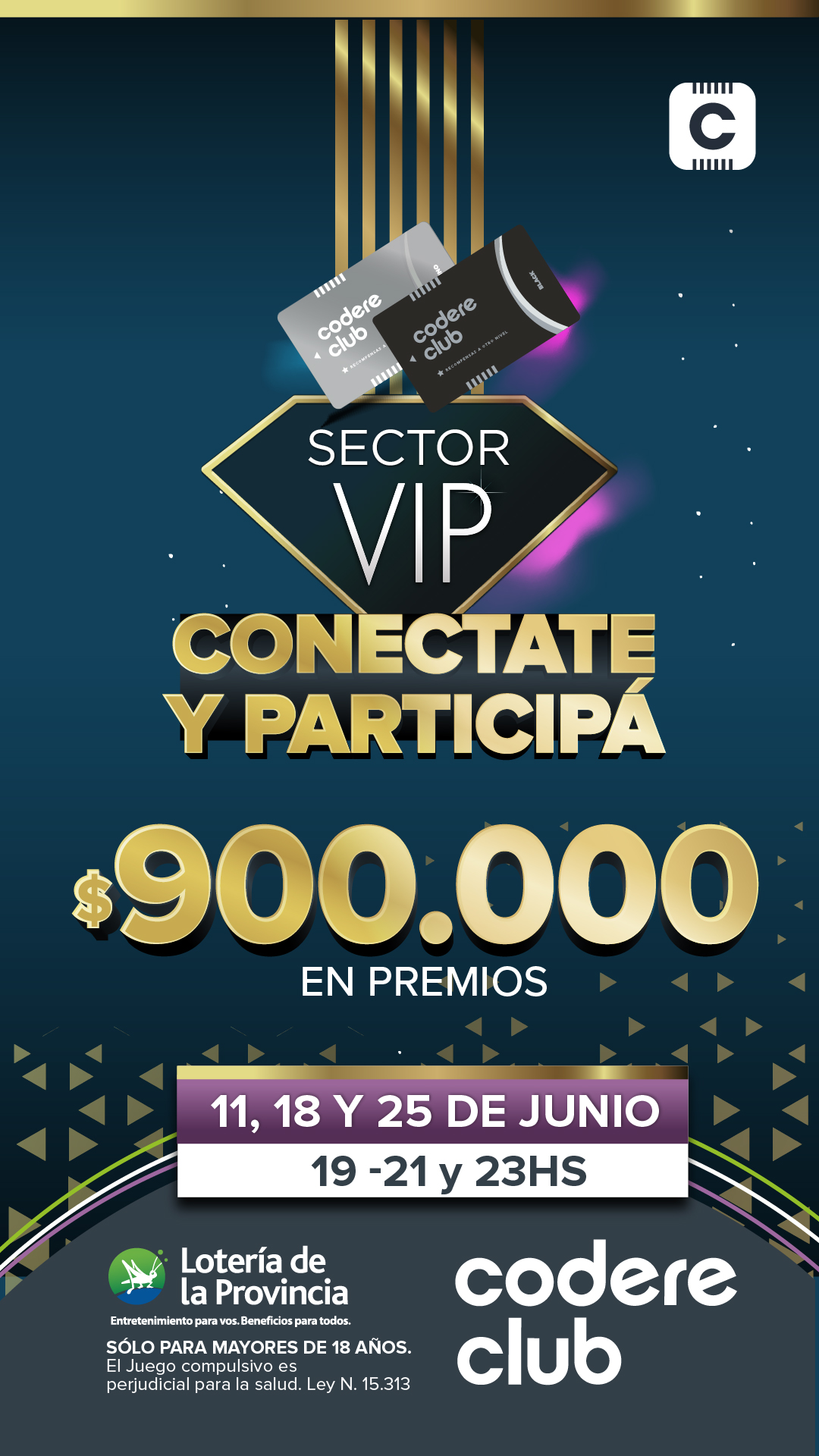 Sorteos Conectados VIP