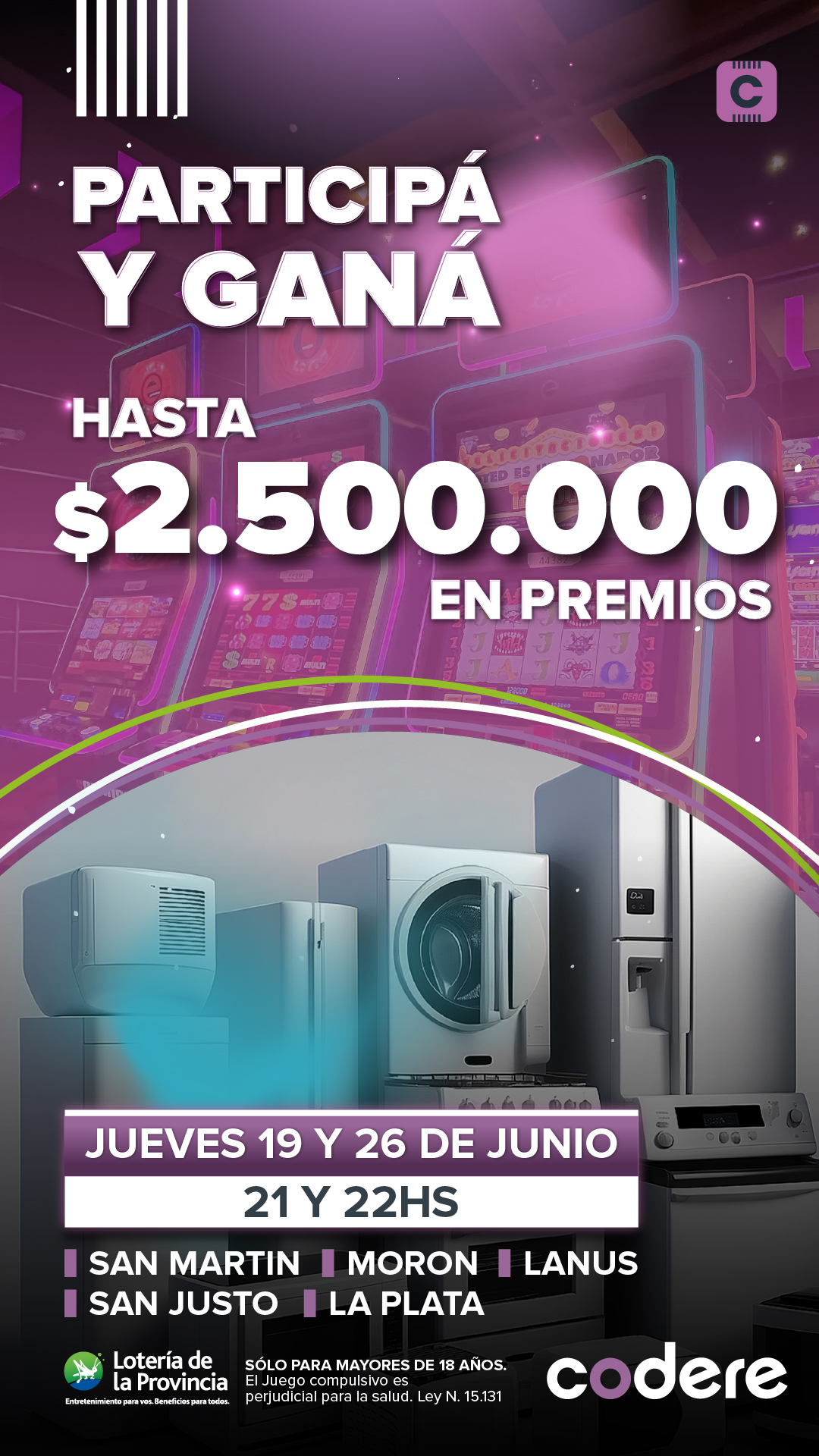 Sorteo Electro