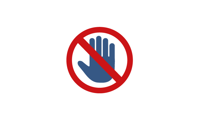 No entrar