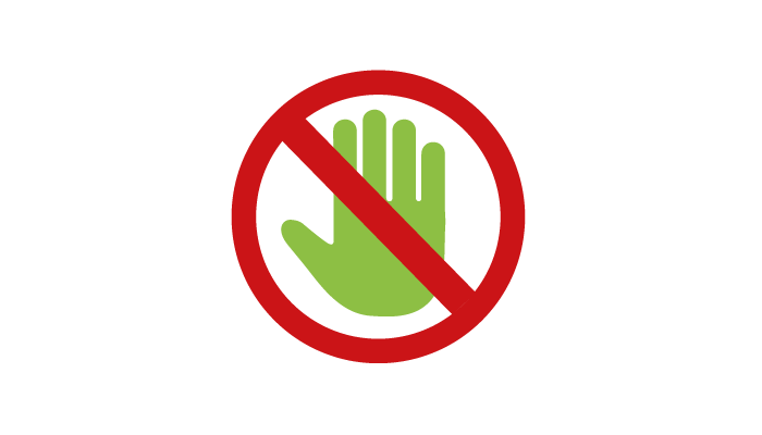 No entrar