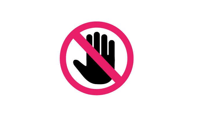 No entrar